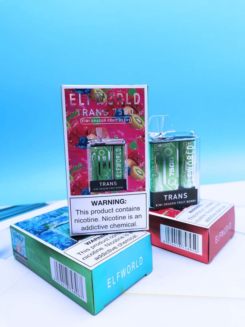 ELFWORLD TRANS7500 VAPES 7500PUFF ELFWORLD TRANS7500 VAPES 7500PUFF