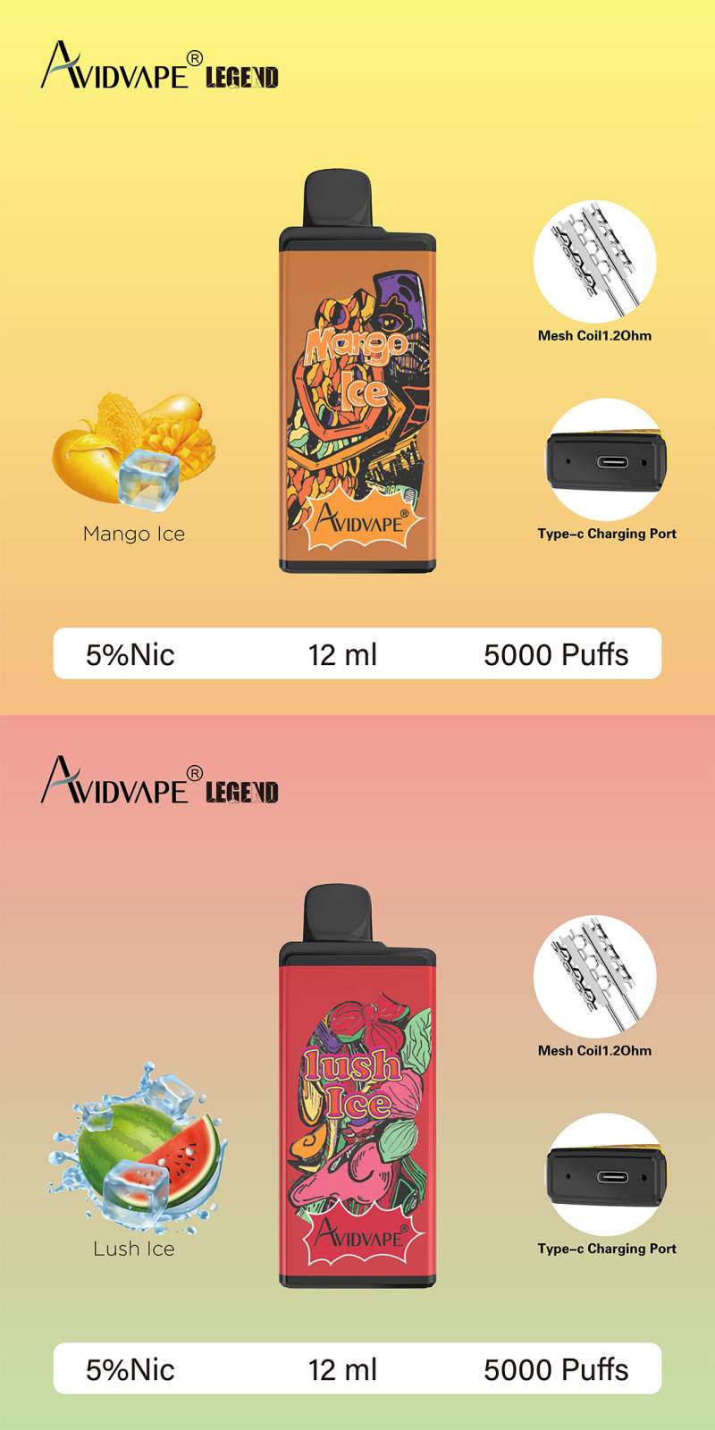 Avidvape LEGEND 5000 2