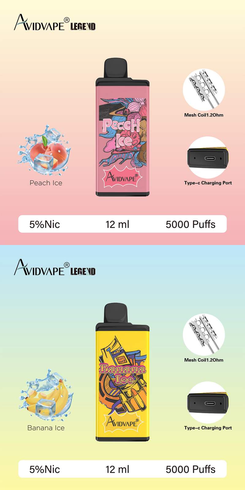 Avidvape LEGEND 5000 3 Avidvape LEGEND 5000 3