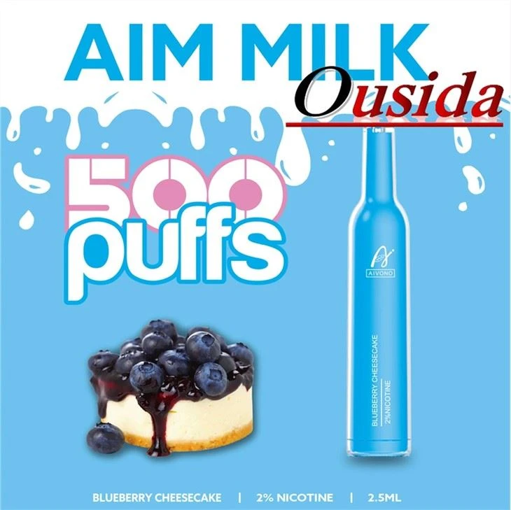 Aim Milk 500 Puffs Vape Pakai Rokok Elektronik