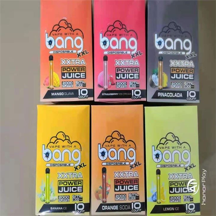 Pod vape pakai buang Bang XXL serasi dengan juul