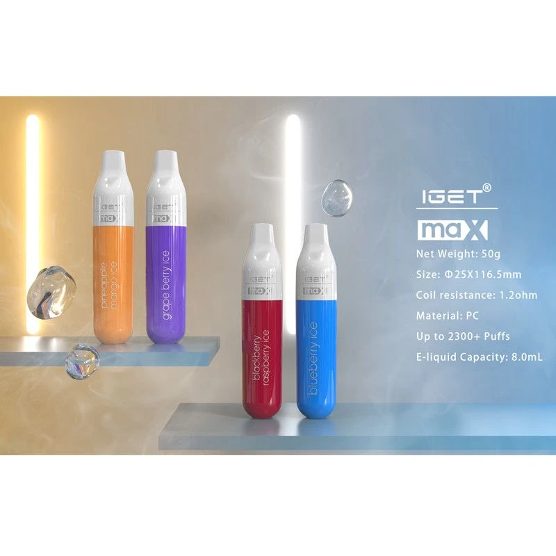 Iget Max 2300 Puffs Pakai Vape