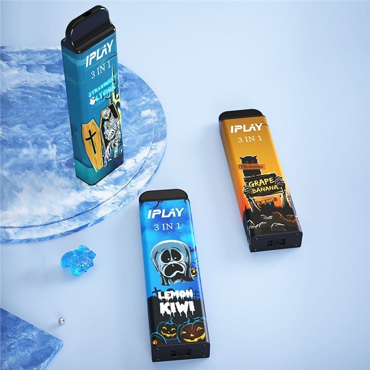 IPLAY 3 DALAM 1 3000 Puffs Disposable Vape Pod