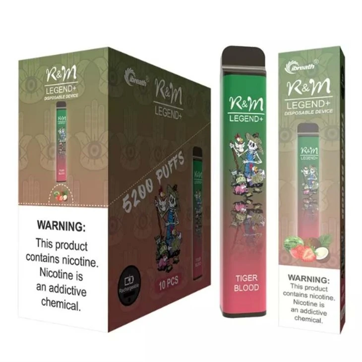 R&M LEGEND+ 5200puffs