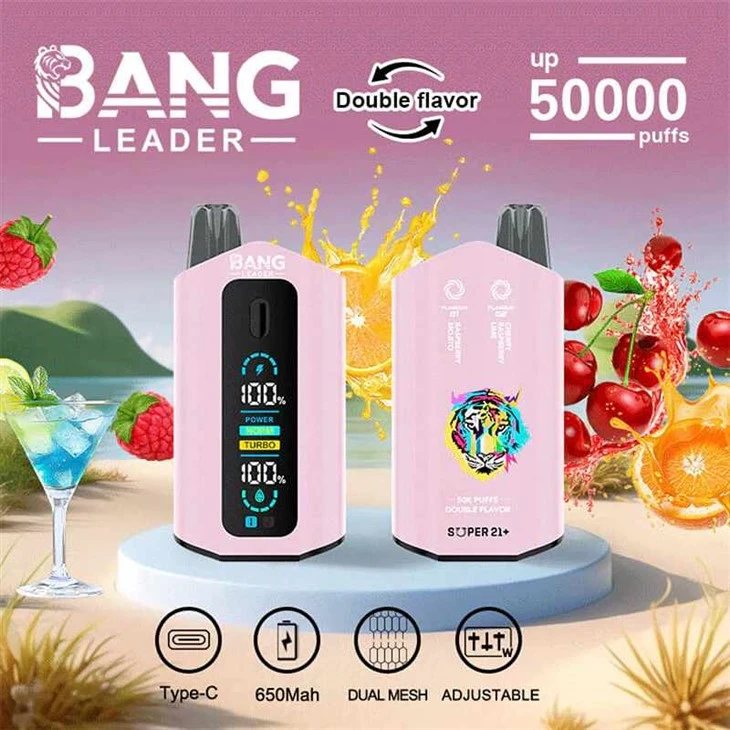 Bang Leader 50k Puff Dual Flas