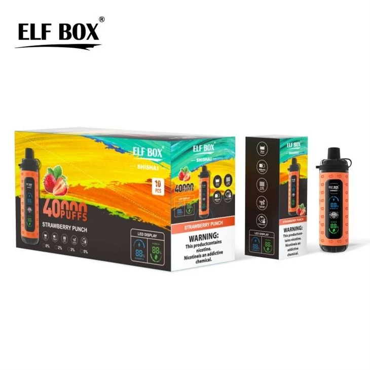 strawberry punch_Elf box Shisha Max 40k