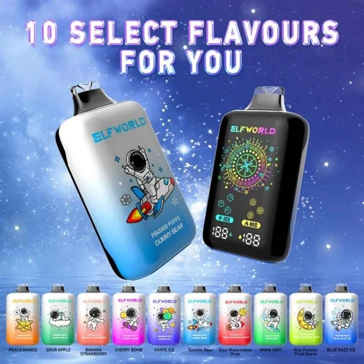 Adjust-Ice-N-Wholesale-Disposable-Elfworld-Iceking-45000-Elf-10000-20000-30000-50000-Orion-Lost-Puff-Bar-Vaporizer-I-E-Cigarette-Vape-Pen-Mesh-Coil-Bar (ELFWORLD PB45000