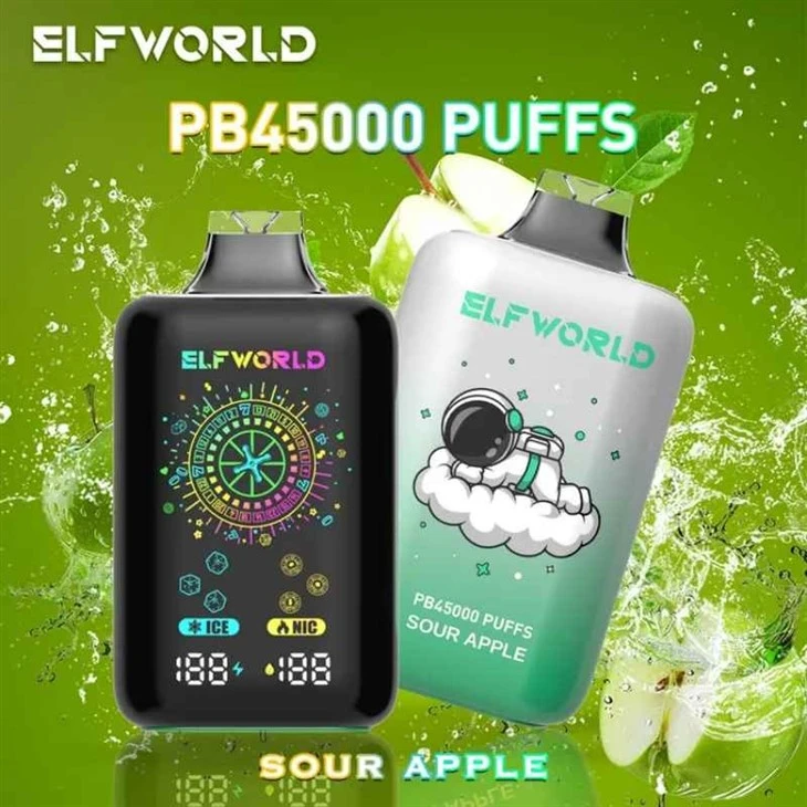 Elfworld-Pb-45000-Puffs-Adjustable-Cooling-Nicotine-Disposable-Vape-Device ELFWORLD PB45000