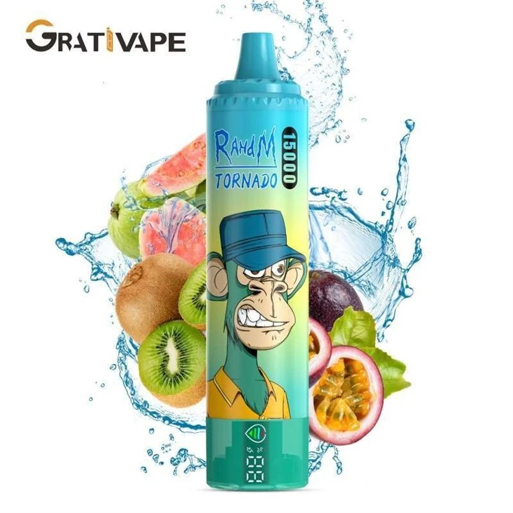 KIWI PASSION FRUIT GUAVA Grativape RahdM TORNADO 15000