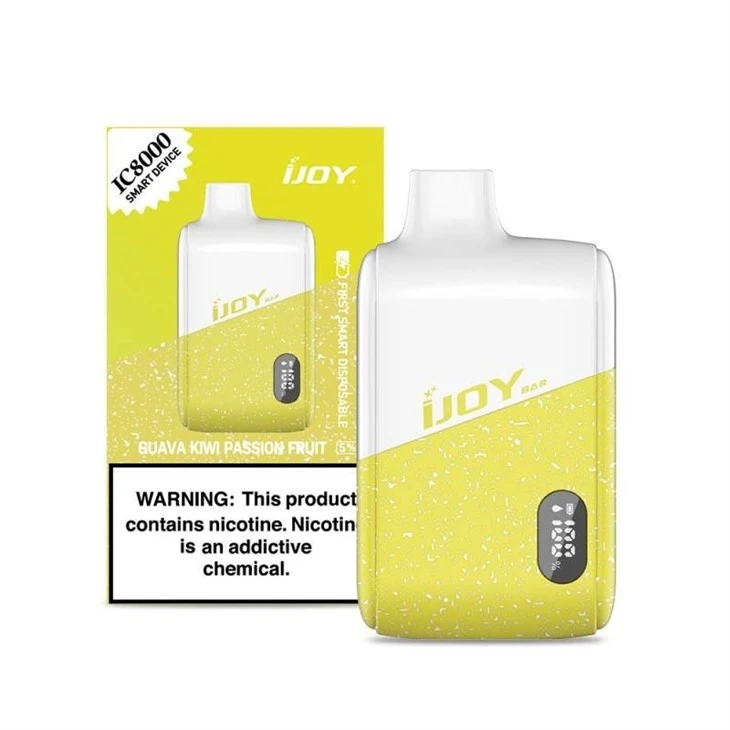 iJoyBar_IC8000_disposable_vape_8000_puffs_guava_kiwi_passion_fruit_iJoy IC8000