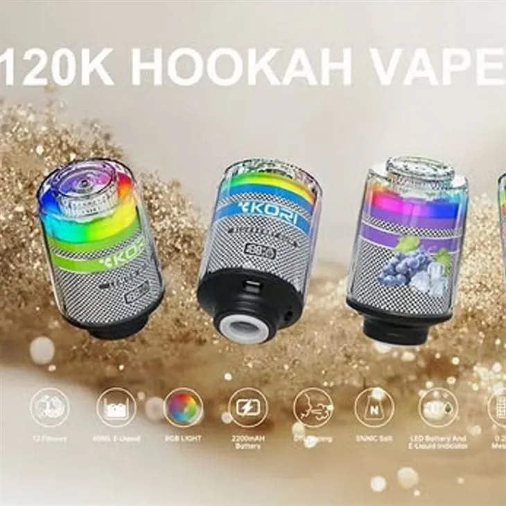 KORI 120K HOOKAH WAPE HEAD 7