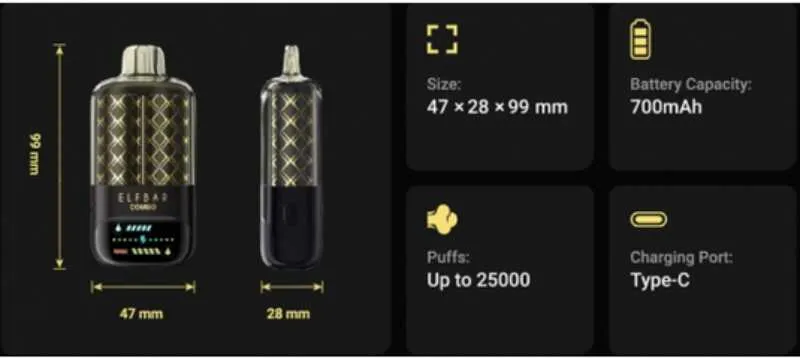 ELFBAR Combo 25000 6 ELFBAR Combo 25000 6