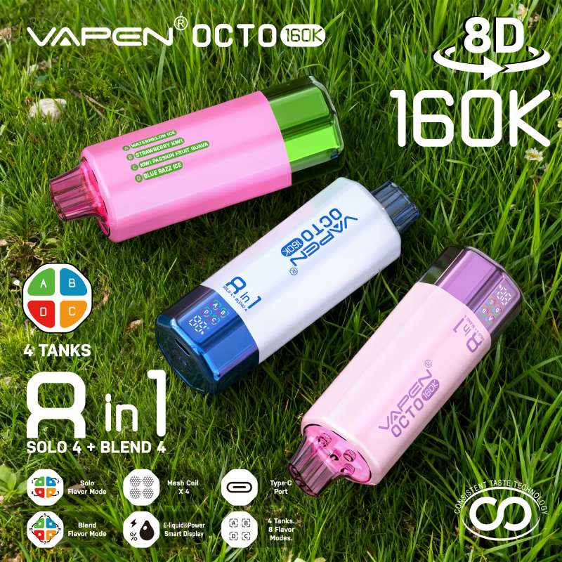 VAPEN OCTO 160K 8in1 3 VAPEN OCTO 160K 8in1 3