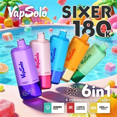 Vapsolo Sixer 180K: Rokok-E-tahan lama Yang Akan Menghilangkan 'Kepenatan ras...