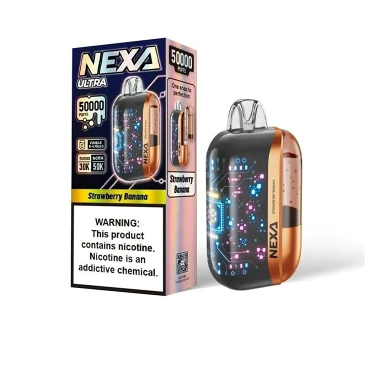 NEXA-Ultra-Vape-50000-Strawberry-Banana NEXA ULTRA 50000
