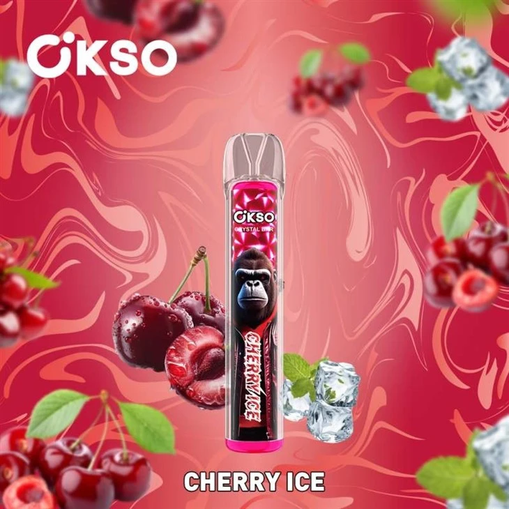 cherry ice_OKSO CRYSTAL BAR 800