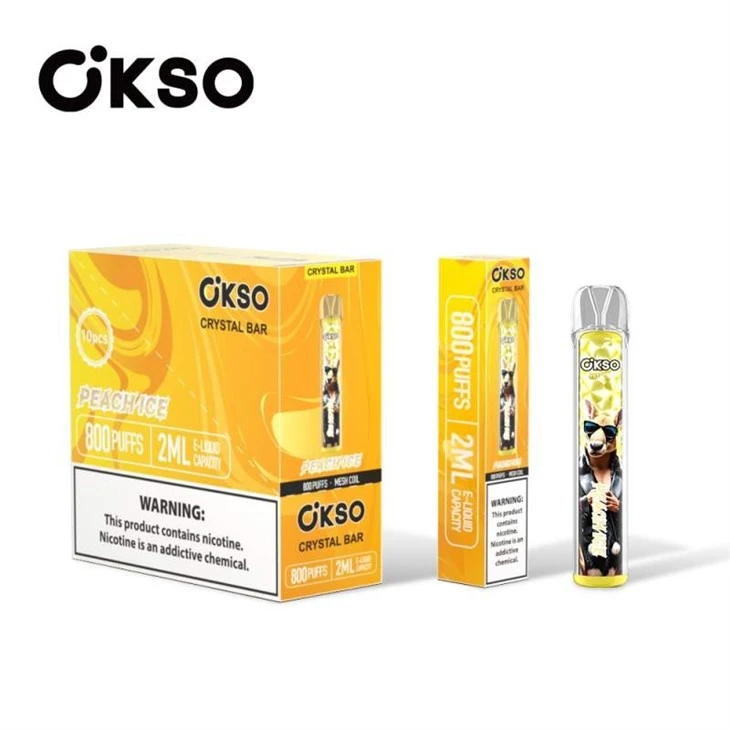 peach ice_OKSO CRYSTAL BAR 800 PUFFS 8