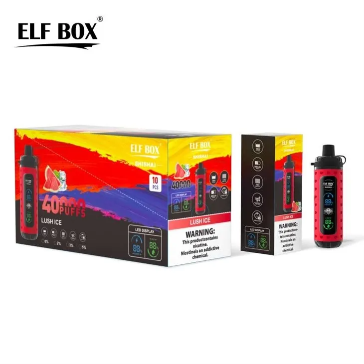 lush ice_Elf box Shisha Max 40k