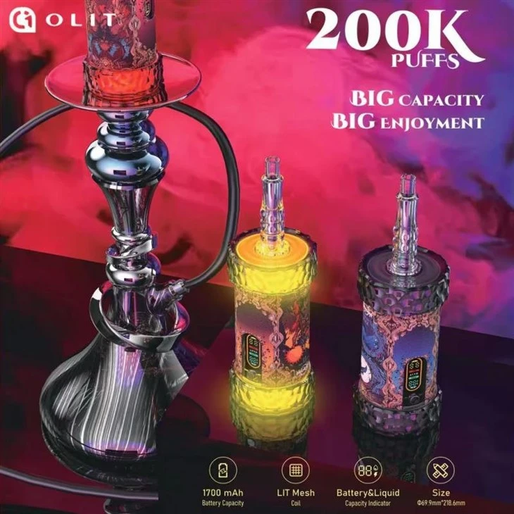 OLIT Hookalit Mega 200K price