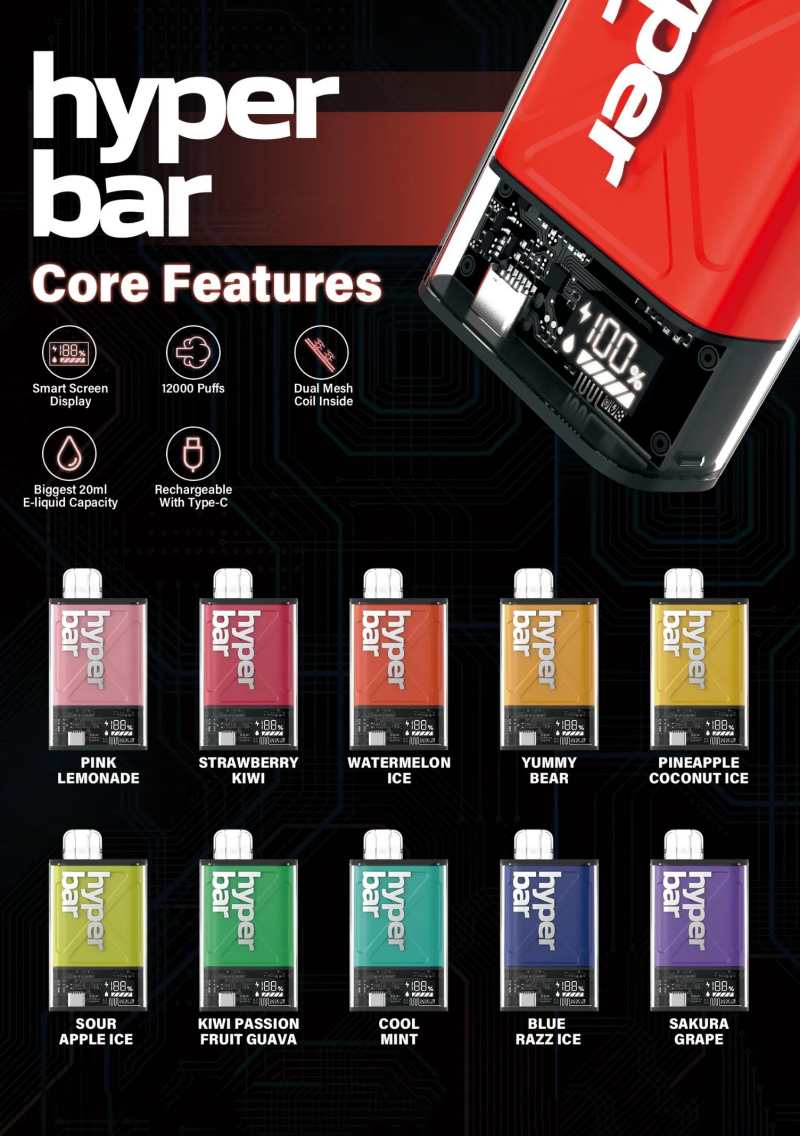 Instabar-Ultra-12000-Puffs-Screen-Display-Dual-Mesh-Coil-Disposable-Vape-Wholesale-Vape-Factoryinsta bar 12000