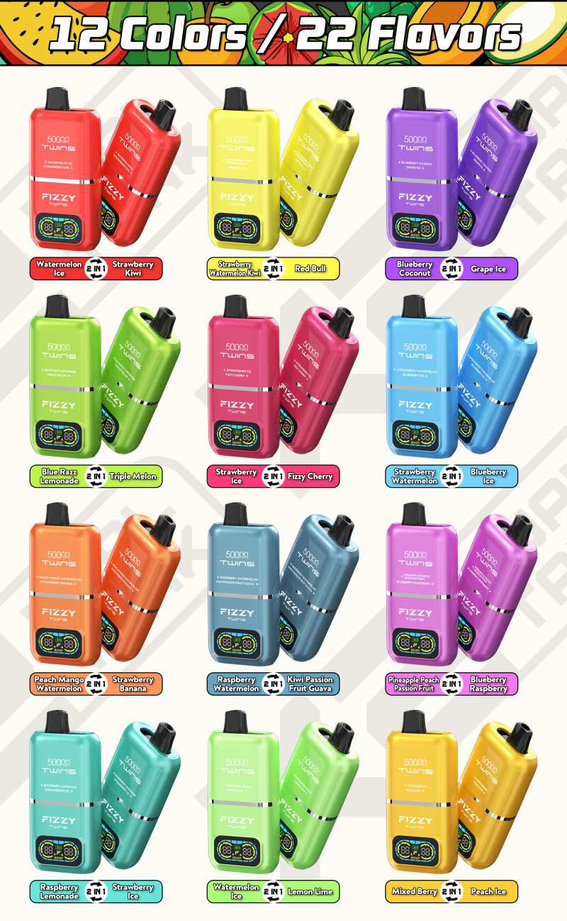 Fizzy Twins 50K taste Fizzy Twins 50K taste