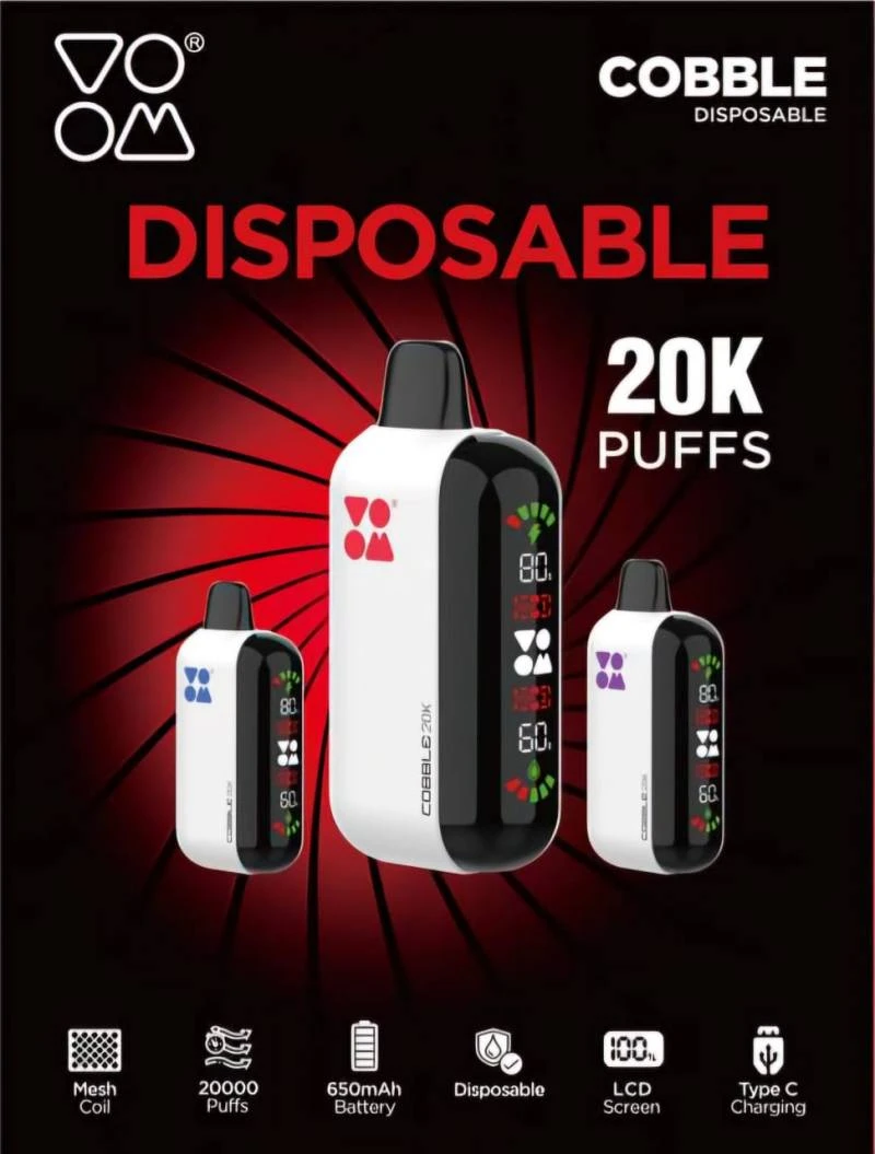 Voom-Cobble-20000-Puffs-Disposable-vapeVOOM COBBLE 20000