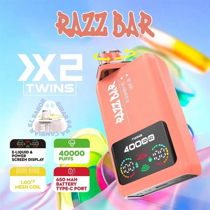 RAZZ BAR 40K Dwi Perisa
