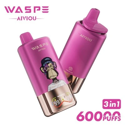 Waspe aiviou 60000 puffs 3 dalam 1
