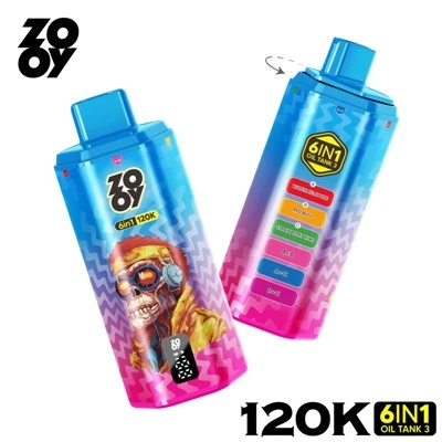 ZOOY VAPE 120K 6 DALAM 1