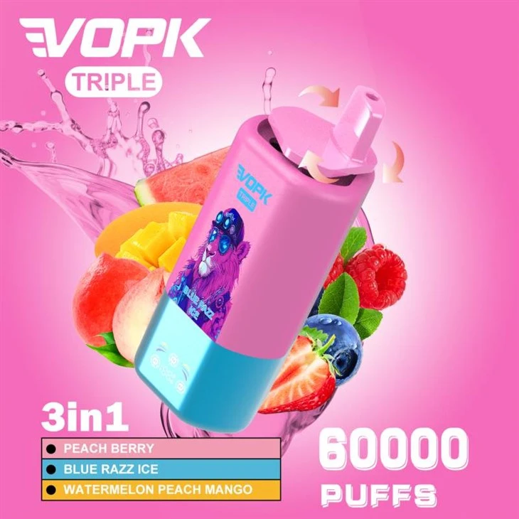 Vopk Triple 3 dalam 1 60000 Puffs
