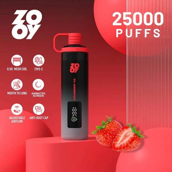 Strawberry-ice-zooy shisha 25000